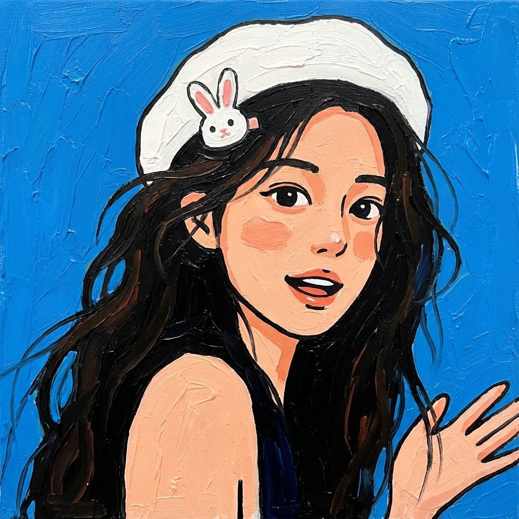 Oil Painting Style Portrait